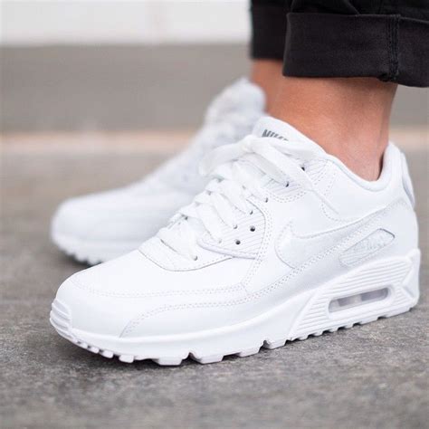 weisse nike turnschuhe aus leder kaufen|Weiße Ledersneaker .